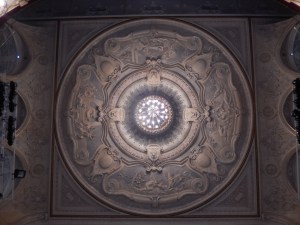 Richmond Theatre: Shakespeare ceiling